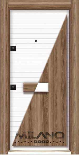 Kabartma PVC-Açık Naturel Ceviz/Beyaz-207