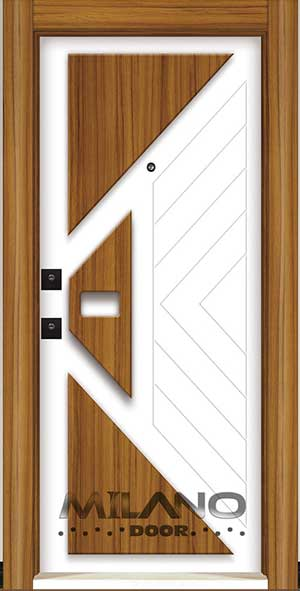 Kabartma PVC-ABD Ceviz/Beyaz-201